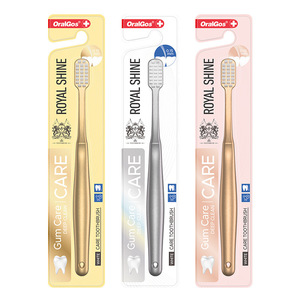 Cepillo de Dientes OralGos Royal Shine con Cerdas Suaves para Adultos, Cuidado de las Encías, Limpieza Profunda, Manual - Product Image 5