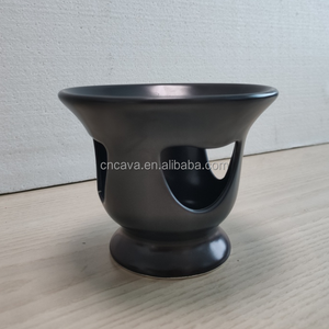 Cazuela de Cerámica Negra con Diseño Tradicional Etíope para Comida, Shekla Tibs, Venta al por Mayor - Product Image 4