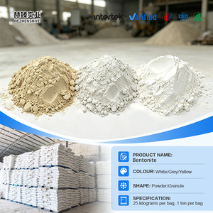 Arcilla bentonítica para sellado de estanques y lagos, materiales para moldes de fundición de metales de baja humedad, auxiliares para el blanqueamiento de pulpa en la fabricación de papel - Product Image 3