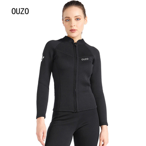 Traje <span class=keywords><strong>de</strong></span> buceo <span class=keywords><strong>de</strong></span> 1,5mm para <span class=keywords><strong>mujer</strong></span>, traje <span class=keywords><strong>de</strong></span> neopreno separado <span class=keywords><strong>de</strong></span> manga larga y traje <span class=keywords><strong>de</strong></span> baño, traje <span class=keywords><strong>de</strong></span> surf, estilo <span class=keywords><strong>chaqueta</strong></span> - Product Image 2