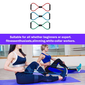 Tensor <span class=keywords><strong>de</strong></span> ocho caracteres para mujer, tensor <span class=keywords><strong>de</strong></span> mano, brazo <span class=keywords><strong>de</strong></span> hombro, cuerda elástica, estiramiento, cinturón <span class=keywords><strong>de</strong></span> <span class=keywords><strong>ejercicio</strong></span> <span class=keywords><strong>de</strong></span> entrenamiento <span class=keywords><strong>de</strong></span> espalda en casa - Product Image 3