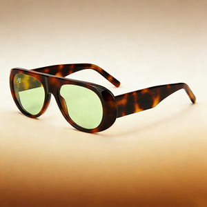 Üreticiler Tasarımcı Güneş Gözlükleri Özel Logo Kalın Çerçeve Asetat Moda Çerçeve Unisex Polarize Güneş Gözlükleri Erkekler ve Kadınlar için - Product Image 2