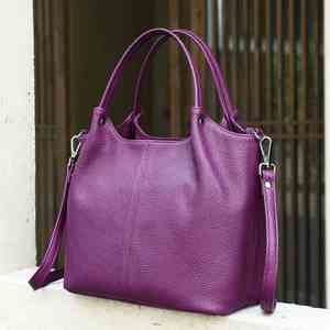 กระเป๋าสะพายข้างหนังแท้สไตล์วินเทจสุดชิคสำหรับผู้หญิง หรูหรา ทรงเรโทร ความจุเยอะ สายสะพายเดี่ยว - Product Image 6