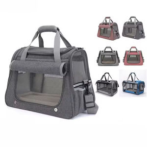Transportín Plegable Portátil para Mascotas, Jaula de Viaje para Perros, Gatos y Otros Animales, Bolsa de Transporte para Mascotas - Product Image 2