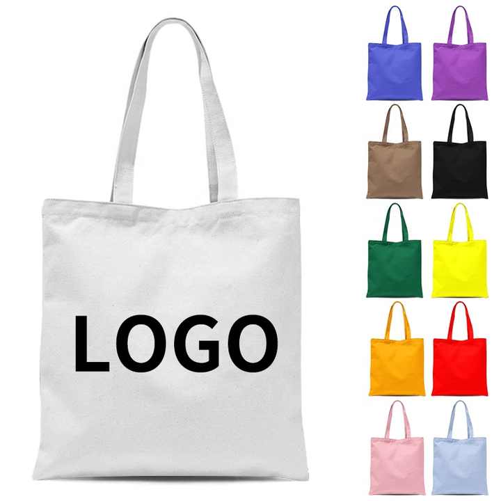 Shop Heavy Duty Women's Canvas Grocery Bags with Logo