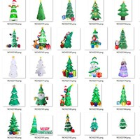 Décorations gonflables en polyester de Chine, motif cactus amusant, pour jardin, balcon et parc, accessoires de fête de Noël, directement de l'usine