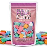 Op Maat Bedrukt Gevriesdroogd Fruit Gummy Snoepjes Mylar Zakjes Koffie Chocolade Koekjes Snack Gevriesdroogd Fruit Rits Zakjes