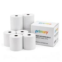 Rollos de Papel Térmico de una Sola Capa de 57x35 mm en Oferta para Máquinas POS y Cajas Registradoras, Compatibles con Papel para Tarjetas de Crédito