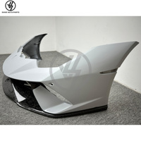 Kits de Carrocería Delantera Semi-Completos de Fibra de Carbono Forjado Estilo P para Lamborghini Huracán LP580 LP610 2014-2018, Piezas de Parachoques de Carbono Forjado