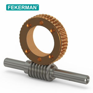 Ingranaggio a <span class=keywords><strong>Vite</strong></span> <span class=keywords><strong>Senza</strong></span> <span class=keywords><strong>Fine</strong></span> in Bronzo di Precisione - Product Image 6