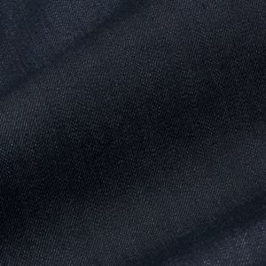 Jean slim homme en denim selvedge vintage bleu foncé non lavé, nouvelle mode populaire - Product Image 6