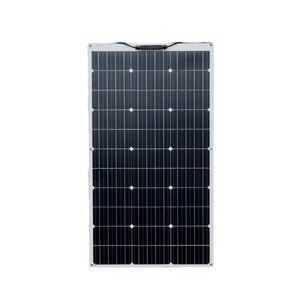 <span class=keywords><strong>Panneau</strong></span> <span class=keywords><strong>solaire</strong></span> flexible noir mono-module haute efficacité 100W <span class=keywords><strong>pour</strong></span> <span class=keywords><strong>camping</strong></span>-<span class=keywords><strong>car</strong></span>, maison, bateau, jardin, balcon, vente en gros en Europe - Product Image 1