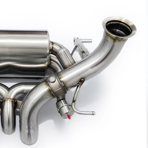 เหมาะสำหรับ Lamborghini <span class=keywords><strong>SVJ</strong></span> 6.5 ปี 2019-2023 ท่อไอเสียแคทแบ็กสแตนเลส - Product Image 6