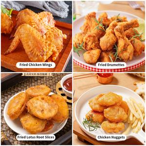 Хрустящее тесто смесь для золотой корочки темпура на пшеничной основе, упакованная в пакет - Product Image 4