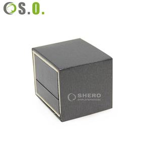 Custom OEM ODM Imitation Leather Paper Drawer <b>Jewelry</b> Box Manufacturer Velvet Insert Fine Jewellery Storage Container - Product Image 5