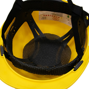 Topi pelindung kepala kerja pria, topi pelindung terik matahari untuk industri konstruksi, topi kuning dapat disesuaikan - Product Image 5