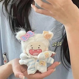 Yanxiannv 12cm Anime estilo Idol muñecas de peluche mini juguetes lindos hechos en China fábrica hecha niña muñecas decorar cabello niños gifit - Product Image 4
