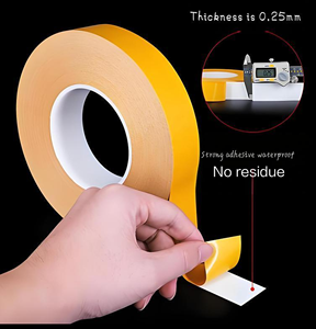 Tùy chỉnh mạnh mẽ hai mặt PVC dính sticker acrylic-on tự dính để gắn nhựa và gỗ Trims - Product Image 4