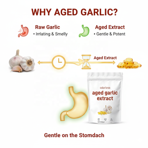 Натуральные мягкие капсулы с экстрактом выдержанного чеснока без запаха, 300 штук, добавка для здоровья сердца, снижает давление и холестерин, укрепляет иммунитет - Product Image 5