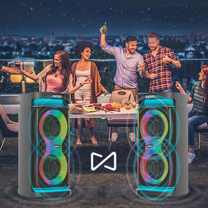 Mojorwy sản phẩm mới chuyên nghiệp ngoài trời Powered màn hình karaoke Loa di động - Product Image 5