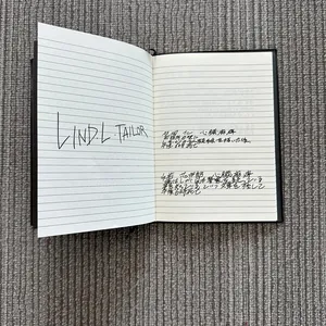 Carnet à couverture rigide noire LABON, journal esthétique sombre, pages lignées <span class=keywords><strong>pour</strong></span> écrire, journaliser, dessiner, <span class=keywords><strong>cadeau</strong></span> <span class=keywords><strong>pour</strong></span> les fans d'anime - Product Image 6