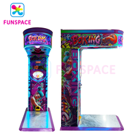 Funspace Kids Máquina de juego de boxeo con monedas Punching Ultimate Punching Arcade Punch Game Boxer Machine para Game Center