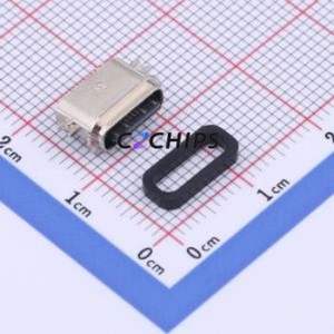 TYPE-C 16PFS 2JCB0.8-H6.5 IPX8 USB Connector SMD Connector Type-C USB 3.1 Female Sink Board - Product Image 1