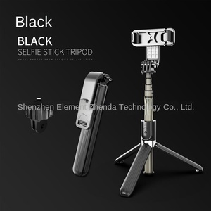 Perche à <span class=keywords><strong>selfie</strong></span> pour téléphone portable TokQi/Tuoqi <span class=keywords><strong>L03</strong></span>, mini trépied pliable intégré avec lumière d'appoint LED, support pour appareil photo, accessoire pour diffusion en direct, ABS+ - Product Image 6