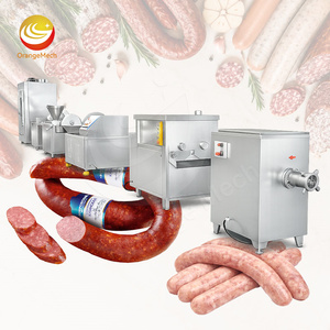 Máquina Automática para Hacer <span class=keywords><strong>Chorizo</strong></span> ORME, Línea de Producción de Salchichas, Máquina para Hacer Salchichas para Pequeñas Empresas, Precio - Product Image 1