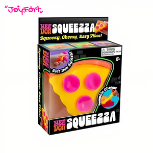 NeeDoh Squeezza Pizza Squishy Fidget Soft Squish Stress Pizza Slice Stress Ball Blind Box for Kids Adults Anxiety Relief Toy - Product Image 2