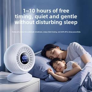 <span class=keywords><strong>Ventilateur</strong></span> de bureau portable <span class=keywords><strong>pour</strong></span> la maison 2026, <span class=keywords><strong>ultra</strong></span>-<span class=keywords><strong>silencieux</strong></span>, circulation d'air, <span class=keywords><strong>ventilateur</strong></span> miniature sans fil rechargeable à tête oscillante <span class=keywords><strong>pour</strong></span> la <span class=keywords><strong>chambre</strong></span> à coucher - Product Image 3