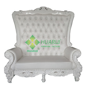 Chaises de trône de roi les plus chaudes de <span class=keywords><strong>mariage</strong></span> chaise de meubles de fête de trône à dossier haut de luxe pour commercial - Product Image 2