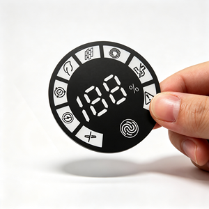 Etiqueta Personalizada con Nombre de Mascota, Impresión Digital OEM, Adhesivo para Panel de Control, Membrana Plástica - Product Image 5