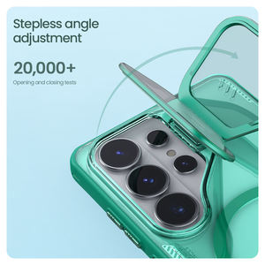 Nouvelle conception Iceblade Prop Étui magnétique transparent écologique antichoc pour <span class=keywords><strong>Samsung</strong></span> Galaxy S26 Ultra avec béquille pour appareil photo - Product Image 5