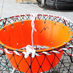 Piège à crabes royal de grande taille, robuste, soudé, à entrée unique, pour crabes des grands fonds, crabes des neiges, pots russes - Product Image 6