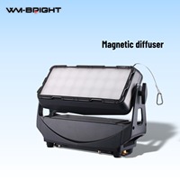 Projecteur mural LED 600W RGBLAC 6-en-1 étanche IP65 avec contrôle DMX512 pour événements de mariage et spectacles DJ