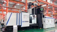 Centre d'usinage CNC à portique 5 axes pour l'aérospatiale et la moulage - GUOSHENG GMF4030X, Centre d'usinage à portique robuste