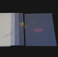 Vente chaude A4 A3 Taille PET Film Étanche PET Basé Positif Sérigraphie Jet D'encre Film De Transparence pour Traceur À Jet D'encre