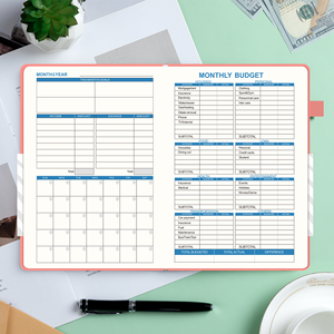 <strong>Budget</strong> Planner, Monthly <strong>Budget</strong> Book with Expense <strong>Tracker</strong>, Undated Bill Organizer &amp; Finance Planner to Manage Your Finances - Product Image 3