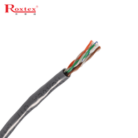 Prueba de alta eficiencia pasó 4 pares 24AWG 23AWG UTP STP CAT5E 6 cable de red CAT cables rollo de cable de red internet