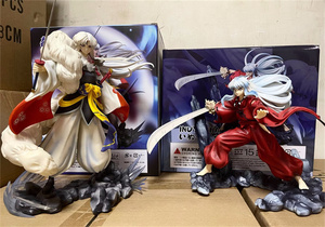 <span class=keywords><strong>20</strong></span>-33cm <span class=keywords><strong>Inuyasha</strong></span> Figure Combat Ver. Sesshoumaru Manga Collection Modèle Poupée Jouets Anime Figurines - Product Image 2