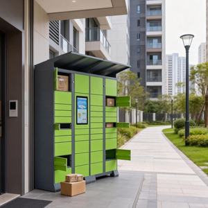<span class=keywords><strong>Casier</strong></span> à colis intelligent pour l'extérieur et l'intérieur, fabricant chinois, <span class=keywords><strong>casier</strong></span> de livraison postale intelligent en métal durable pour les appartements - Product Image 6