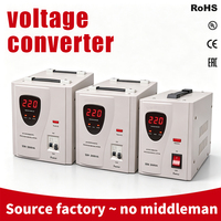 Régulateur de tension AC monophasé 220V, stabilisateur automatique pour appareils ménagers et équipements électriques