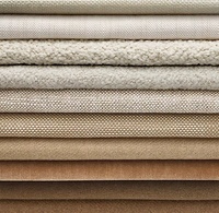 Mobilier d'intérieur Canapé modulaire à bras incurvé, dossier haut, ensemble de canapés en coton et lin Canapé tendance en tissu à cadre en bois massif