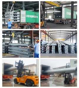 <span class=keywords><strong>Poste</strong></span> <span class=keywords><strong>Eléctrico</strong></span> de Acero Galvanizado SLOER de 10m 11m 15m 18m 20m 25m 20 Pies, Torre Monopolar Poligonal Octagonal para Servicios Públicos - Product Image 6