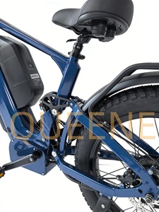 New Arrival Dirt Bike <b>72V</b> 40AH Full Suspension Dual Motor <b>Batteries</b> Adult off Road Fat Tyre - Product Image 4