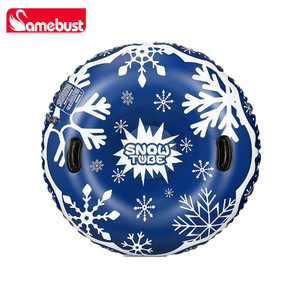 Samebust <b>Snow</b> Tube Black Blue Inflatable Adult Winter <b>Sled</b> <b>Snow</b> Tubing - Product Image 4