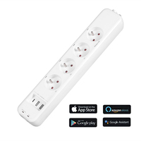 UE Smart Wifi Socket Multiprise France Rallonges avec 4 prises 3 ports USB