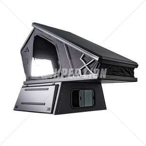 Khuyến mãi lớn: Lều cắm trại trên nóc xe bán tải, khung X, không gian rộng, dạng nêm, có mái che bằng nhôm dành cho GMC Hilux Ford - Product Image 1