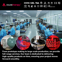 Appareil PDT AZURE OEM ODM pour le soin de la peau du visage et du corps, dispositif infrarouge, panneau de luminothérapie LED rouge unique
